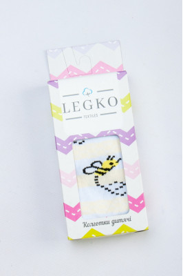 Колготи ясельні для дівчинки (демісезонні)